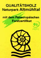 Qualitätsholz aus dem Naturpark Altmühltal